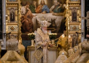 Епископ Мстислав сослужил Святейшему Патриарху Кириллу в Храме Христа Спасителя